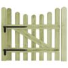 Garden Gate Impregnated Pinewood 100x100 cm