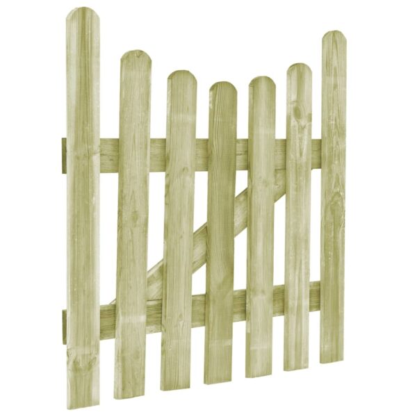 Garden Gate Impregnated Pinewood 100x100 cm