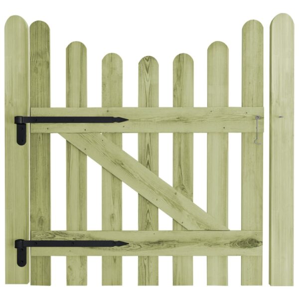 Garden Gate Impregnated Pinewood 100x120 cm