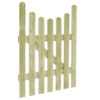 Garden Gate Impregnated Pinewood 100x120 cm