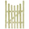 Garden Gate Impregnated Pinewood 100x150 cm