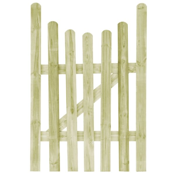 Garden Gate Impregnated Pinewood 100x150 cm