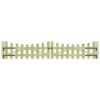 Garden Gates 2 pcs Impregnated Pinewood 150x60 cm