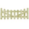 Garden Gates 2 pcs Impregnated Pinewood 150x60 cm