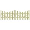 Garden Gates 2 pcs Impregnated Pinewood 150x100 cm
