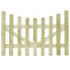Garden Gates 2 pcs Impregnated Pinewood 150x100 cm