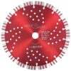 Diamond Cutting Disc with Turbo and Holes Steel 230 mm