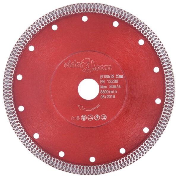 Diamond Cutting Disc with Holes Steel 230 mm