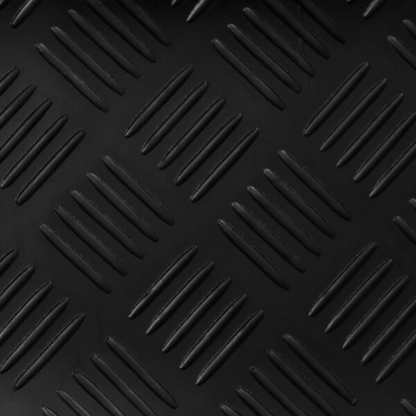 Floor Mat Anti-Slip Rubber 1.5x4 m 3 mm Check