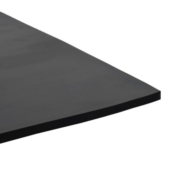 Floor Mat Anti-Slip Rubber 1.2x2 m 6 mm Smooth