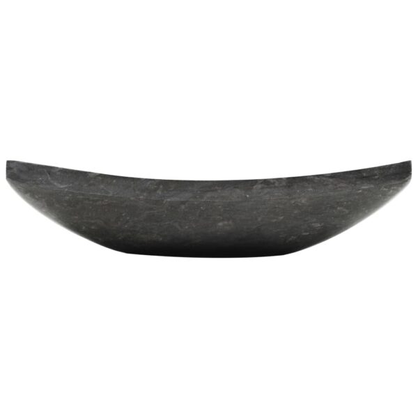 Sink 50x35x12 cm Marble Black