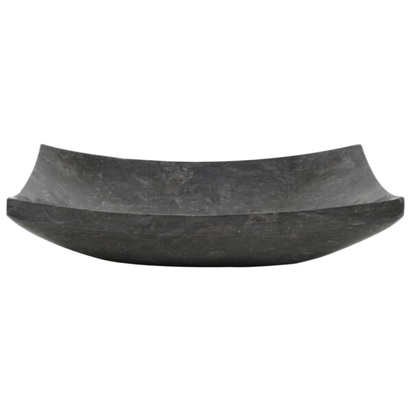 Sink 50x35x12 cm Marble Black