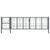 Garden Gate Steel 500x125 cm Green