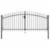 8718475736394_g_en_hd_1.jpg Double Door Fence Gate with Spear Top 300x150 cm