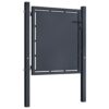 Garden Gate Steel 100x100 cm Anthracite