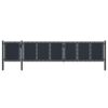 Garden Gate Metal 5x1.5 m Anthracite