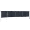 Garden Gate Metal 5x1.5 m Anthracite