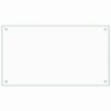 Kitchen Backsplash Transparent 90 x 50 cm Tempered Glass