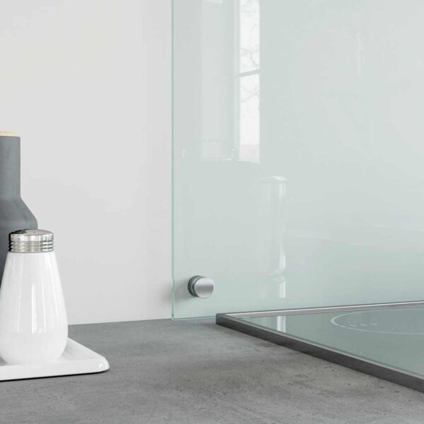 Kitchen Backsplash Transparent 90 x 50 cm Tempered Glass