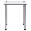 Nesting Tables 3 pcs Transparent Tempered Glass