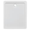 Rectangular ABS Shower Base Tray 80 x 100 cm