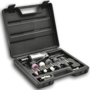 16 Piece 1 4" Air Die Grinder And Stone Kit Set