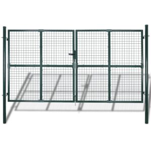 Garden Mesh Gate Fence Door Wall Grille 306x175 cm