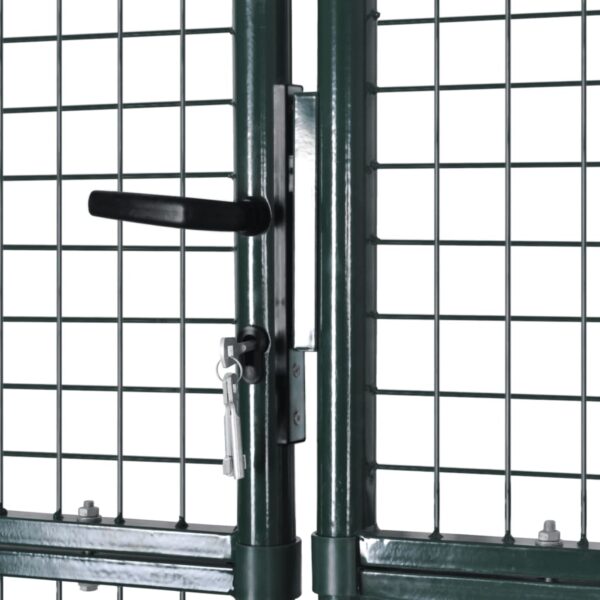 Garden Mesh Gate Fence Door Wall Grille 306x200 cm