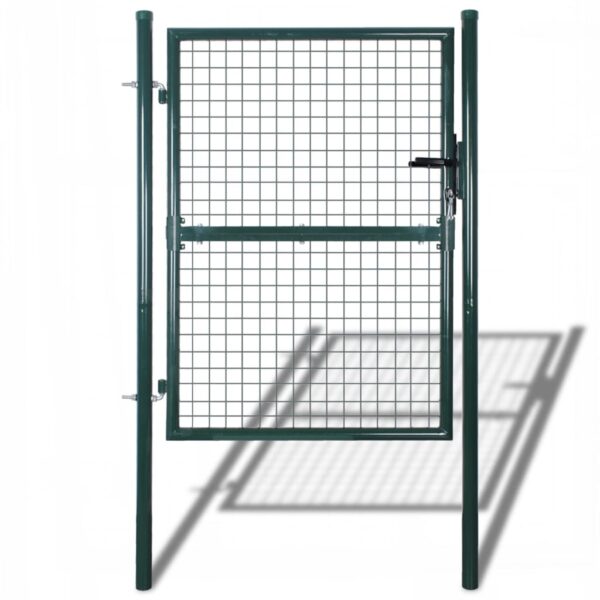 Garden Mesh Gate Fence Door Wall Grille 100x150 cm