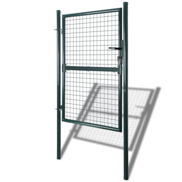 Garden Mesh Gate Fence Door Wall Grille 100x150 cm