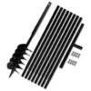Ground Drill with Handle 150 mm with Extension Tube 9 m Steel