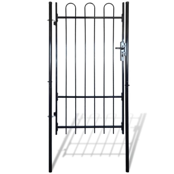 Fence Gate with Hoop Top (single) 100 x 198 cm