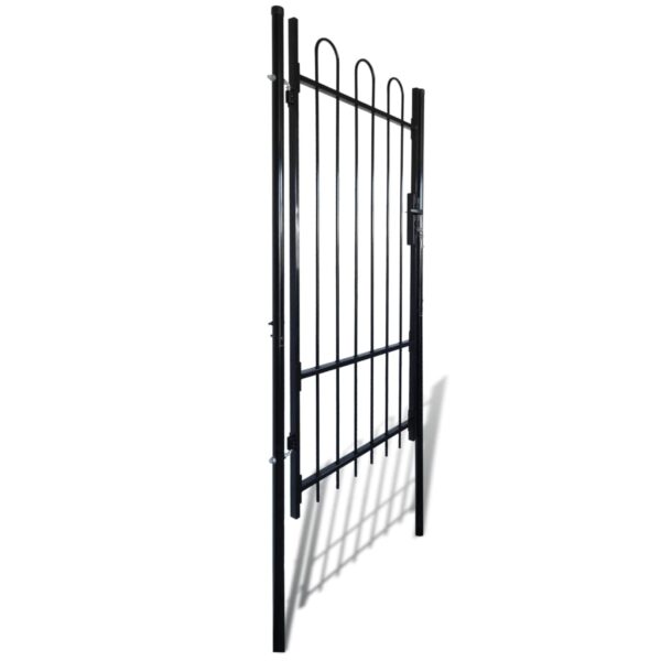 Fence Gate with Hoop Top (single) 100 x 198 cm