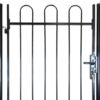 Fence Gate with Hoop Top (single) 100 x 198 cm