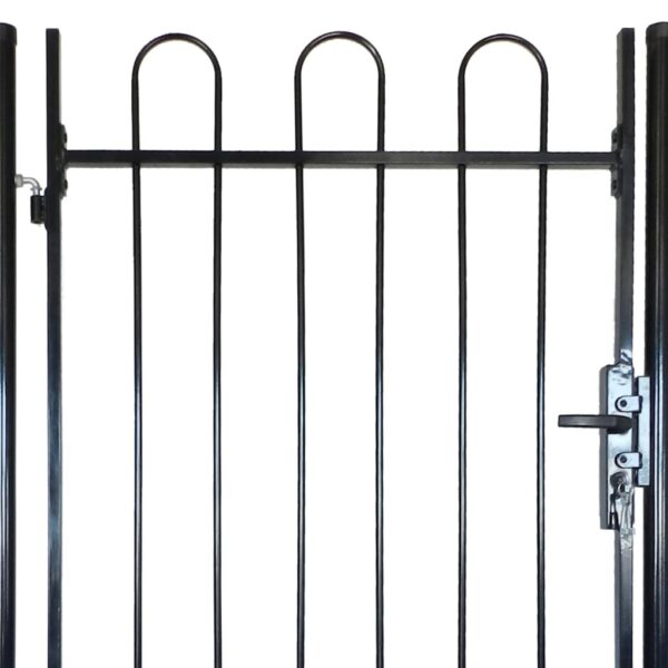 Fence Gate with Hoop Top (single) 100 x 198 cm