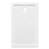 Rectangular ABS Shower Base Tray White 70 x 120 cm