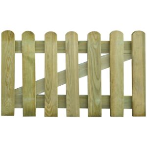 Garden Gate Wood 100x60 cm