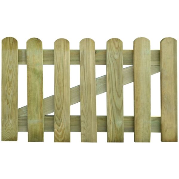 Garden Gate Wood 100x60 cm