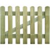 Garden Gate Wood 100x80 cm