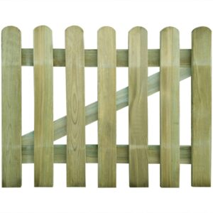 Garden Gate Wood 100x80 cm