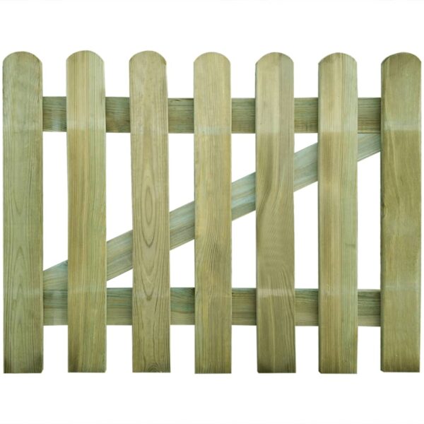 Garden Gate Wood 100x80 cm