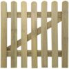 Garden Gate Wood 100x100 cm