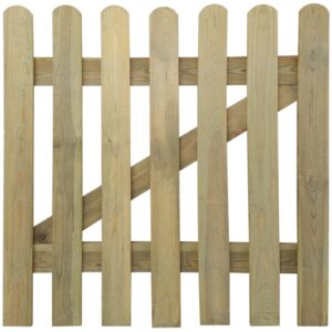 Garden Gate Wood 100x100 cm