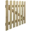 Garden Gate Wood 100x100 cm