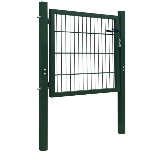 8718475931096_g_en_hd_1.jpg 2D Fence Gate (Single) Green 106 x 130 cm