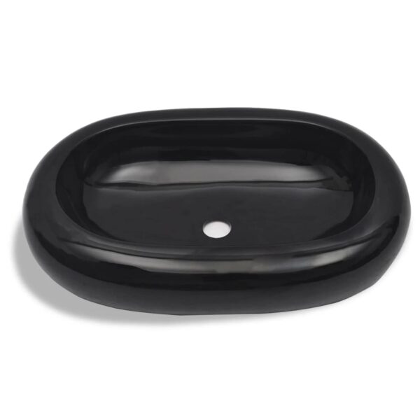 8718475942092_g_en_hd_2.jpg Ceramic Bathroom Sink Basin Black Oval