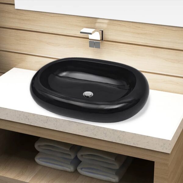 8718475942092_m_en_hd_1.jpg Ceramic Bathroom Sink Basin Black Oval