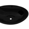 8718475942108_g_en_hd_2.jpg Ceramic Bathroom Sink Basin Faucet Overflow Hole Black Oval
