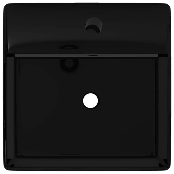 8718475942115_g_en_hd_1.jpg Ceramic Bathroom Sink Basin Faucet Overflow Hole Black Square