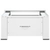 Washing Machine Pedestal with Drawer White